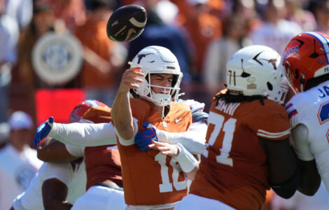 Texas goes from No. 1 to two-game skid and coach says 'Everything needs to be evaluated'